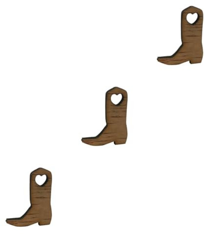 SEWACC 150 Stk Holz Hochzeitsdekoration Hochzeitsdeko zum Aufhängen Rustikale Tischdeko Hochzeit Hochzeitstisch Holzdeko Tischkonfetti - Mini-Etiketten Geschenketiketten hölzern