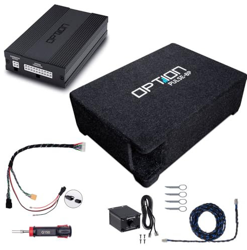 Option DSP-Soundupgrade V1 kompatibel mit VW Polo VI (6. Generation, Typ AW) - 100% Plug & Play mit DSP-Verstärker mit Subwoofer