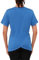 Gyabnw Fitness Shirt Damen Kurzärmelig Rundhals Rücken überkreuzt Leicht Feuchtigkeitsableitend Lockere Sport Yoga Oberteile
