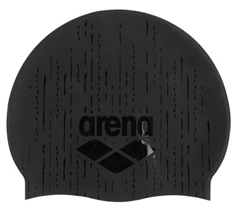 Arena - Cuffia da Nuoto Unisex in Silicone Lucido, Morbida, Resistente ed Elastica, Ideale per Donne e Uomini per Nuoto amatoriale e allenamenti intensivi