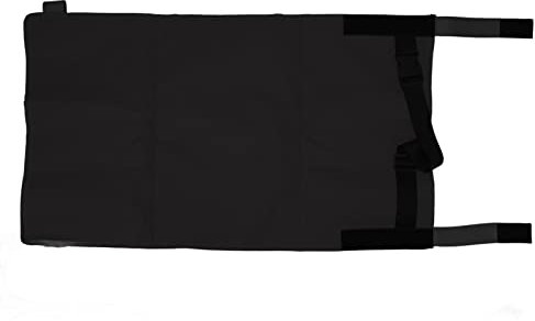 Flugzeugsitz-Erweiterung Fußstütze Tragbares Baby-Kinderbett Reiseutensilien für Flugzeug, Zug, Bus für Kinder Beine ausruhen und hinlegen (Schwarz)