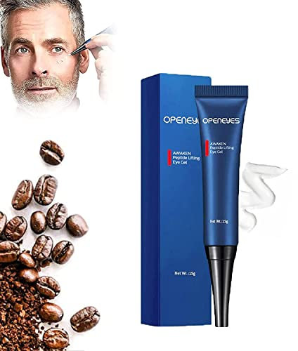 Openeyes Awaken Peptide Lifting Eye Gel, Openeyes Augenringe Männer, Openeyes Erwachen Peptid-Straffendes Augengel, Augencreme Gegen Augenringe, Anti-Aging-Augenserum für Alle Haut (1)