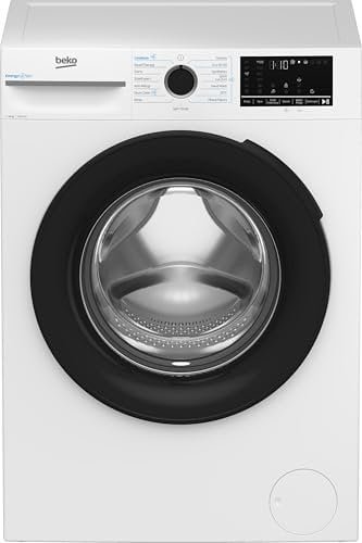 Beko EnergySpin™ BM3WT4104IW 10kg Washing Machine with 1400 rpm - White - A Rated