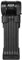 AXA 59831095KB Fold Ultra 90 Lock, Black, 90 cm