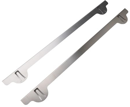 Fdit Kit de Garniture de Cuisinière en Acier Inoxydable 304, Couvercle de Cuisinière pour Four à Gaz, Remplissage de Protection de Table de Cuisson Facile à Installer pour la Cuisine Domestique (B)