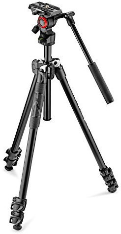 Manfrotto mk290lta3-vus Befree Live Fluid video Head treppiede in alluminio con 290 Light kit