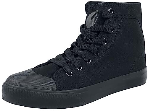 Black Premium by EMP Unisex Schwarze High-Sneaker vegan EU42