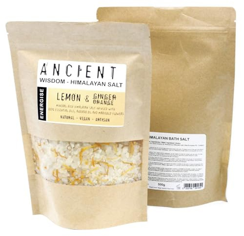 Ancient Wisdom Himalayan Bath Salt Blend 500g - Energise