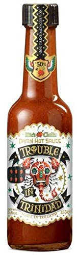 Mic's Chilli - Trouble Trinidad Sauce Épicée (Scoville Échelle: 1,463,700) - 155 grammes