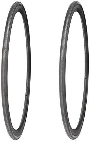 Kujo 2X 28 Zoll Rennrad Reifenset 700x23C Schwarz Fahrradreifen