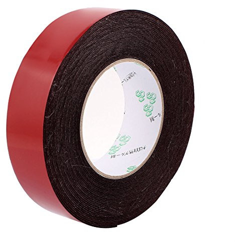 Aexit 35x1mm Nägel, Schrauben & Befestigungen doppelseitig Abdichtung Stoßfest Kleber Schwamm Streife Schrauben Schwammband 33Ft