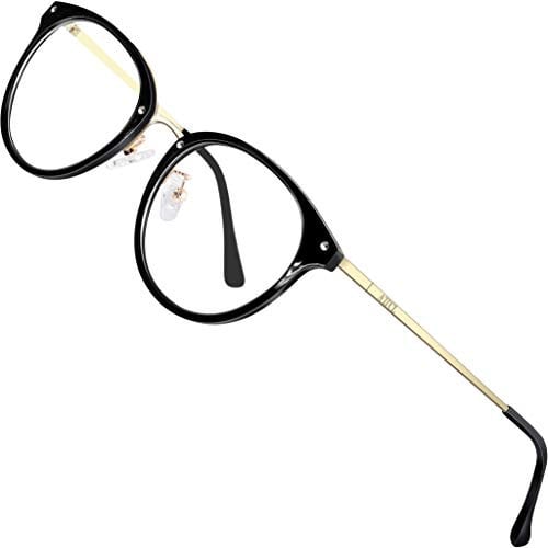 ATTCL Unisex blaulichtfilter brille computerbrille zum Blockieren von UV-Kopfschmerz [Augenbelastung Reduzieren] Gaming Brillen(Herren/Damen) 19702 Gold