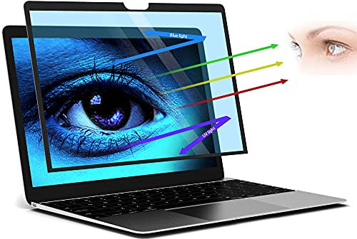 Para MacBook Pro 16 pulgadas Anti-Glare Anti-Blue Light Protector de Pantalla Filtro, Cubierta de Teclado de TPU, Película Protectora Trackpad, (para MacBook Pro 16 pulgadas)