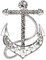 Gouvernail Naval Ancre Broches Broches Strass Broches Costume Chemise Col Épinglette Badge Bijoux Accessoires pour Hommes