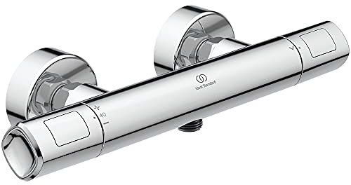 Ideal Standard - Ceratherm T100, Miscelatore termostatico esterno per vasca o doccia, Cromato