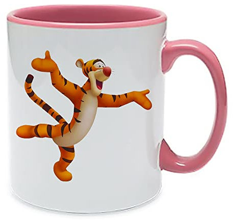 Getagift Tigger Cartoon Winie The Pooh Quote Birthday Secret Santa Chritmas Unique Ceramic Inside Coloured Mug. (Pink)