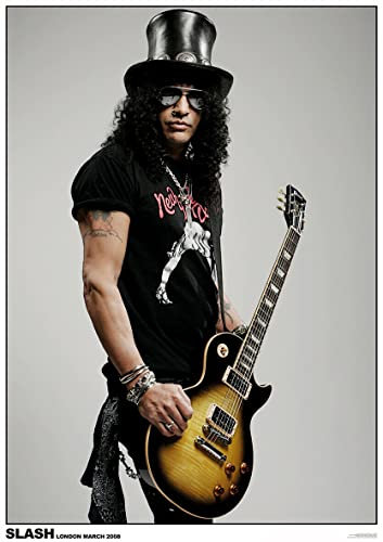 Artificial Posters GUNS N' ROSES POSTER PHOTO SHOOTING SLASH LONDON MARCH 2008