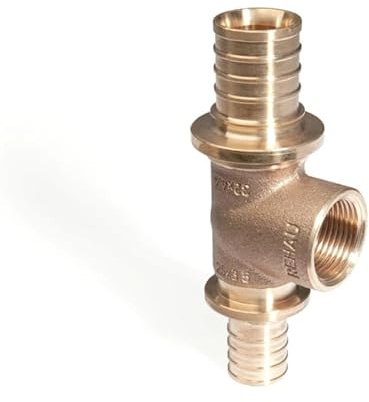 Rehau Rautitan RX+ T-Stück, Abg. IG, 25 - Rp 1/2 - 25
