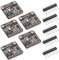 AZDelivery 5 x TCS34725 RGB Modul Low Power Blocking Infrarot Filter Farberkennung DIY-Kit Elektronische Leiterplatte Hochempfindliches Modul Kompatibel mit Arduino
