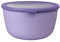 Mepal - Bol Multifonction Cirqula Rond - Boîte Conservation Alimentaire avec Couvercle - Convient comme Boîte de Hermétique pour le Réfrigérateur, Micro-ondes & Congélateur - 3000 ml - Vivid lilac