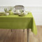 Leinen-Tischdecke 60 x 90 Zoll - 100% reines Leinen, Avocado-Grüne Herbst-Tischdecke von Solino Home - Fete, europäisches Flachs und maschinenwaschbar