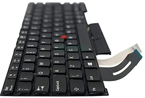 TellusRem replacement UK backlit keyboard for Lenovo Thinkpad T490s T495s