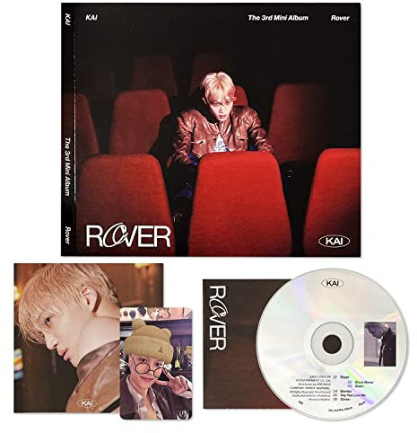 EXO KAI - 3rd Mini Album [Rover] (Digipack Ver.) Photo Book + CD-R + Folded Poster + Photo Card + Poster + 2 Extra Photocards