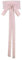 Inzegao Ceinture Obi en coton et lin pour femme avec lacets - Ceinture large à nouer pour robe, rose clair, Wide 3.94