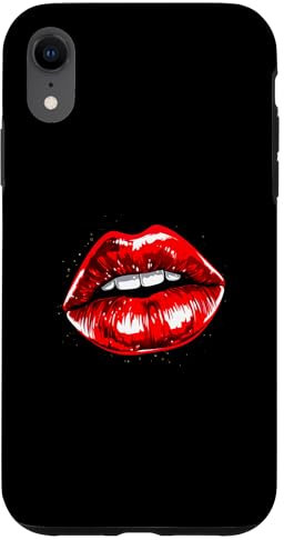 iPhone XR Kisses Lipstick Lip Gloss Mouth Kiss for All Women Case