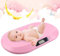 FENNNDS Babywaage Digital bis 20KG Baby Waage mit LED Anzeige Stillwaage Tierwaage Kinderwaage mit Automatische Abschalt- & Tara-Funktion Säuglingswaage für Hunde Katzen Neugeborenen und Babys (Rosa)