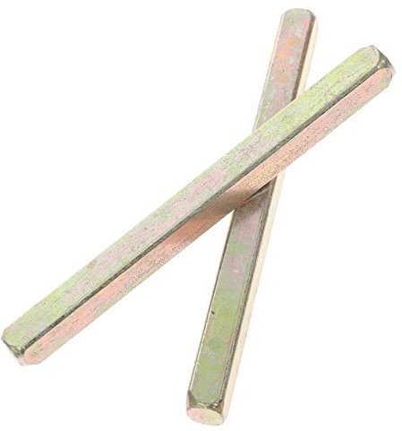 KITANDOVE 2 Stück Gerade Türspindelstangen 10 Cm Lang Ersatz Für Türknaufspindel Passend Für Antike Beschläge