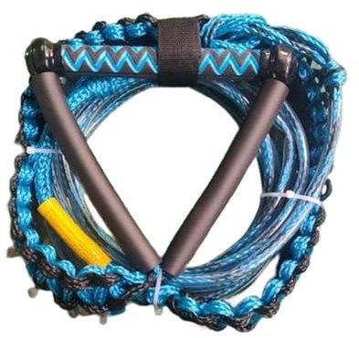 SHBHWS Wasserski Leine Wasserski-Seil, tragbar, strapazierfähig, Wassersport-Seil mit Griff, Wake-Surf-Seil for Wassersport, Kneeboard, Wakeboard-Surfen Für Wassersport