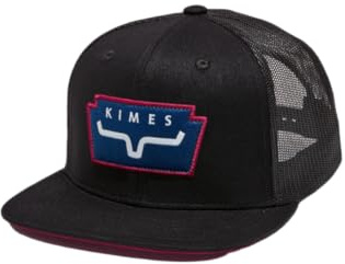 Kimes Ranch Unisex Texola Mütze - High-Profile Western Snapback mit gewebtem Patch