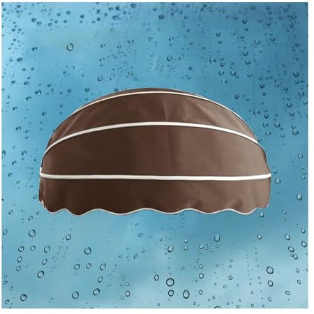 Ombrellone da esterno con protezione UV e design antivento, diametro 120 cm