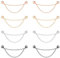 Gjinxi 8x Multifunktionale Magnetische Kleidungsclips Broschen Knopfclips Anstecknadeln damen French Pin für Kleidung Clothing Hosenbein Manschetten Hijab Clips Kleidungsnadeln für Oberteile Kleidung