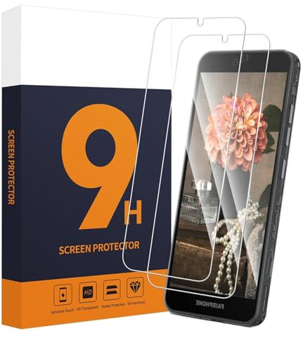 Carantee Schutzfolie für Panzerglas für Fairphone 3 5G, 2 Stück 9H Härte Schutzglas Displayfolie 2,5D-Abdeckung, Keine Blasen, Sensitive Touch, HD Klarsicht Fairphone 3 Displayschutz