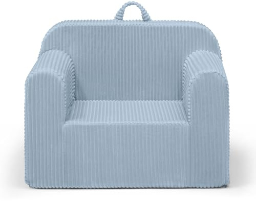 Delta Children Cozee Corduroy Foam Chair, Blue