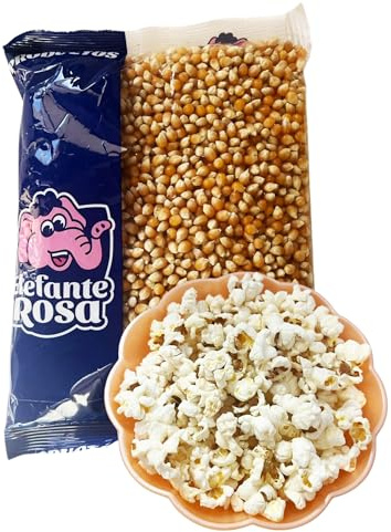 Elefante Rosa Maíz para Palomitas de Alta Expansión Bolsa 1 kg