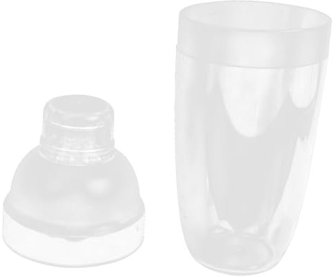 Cabilock Vaso Mezclador De Leche Resistente Al Frío Batidora Para Embotellar Batidos Machacador Batidora De Espresso Colador De Batidos De Martini Para Coctelería Batidora De Plástico