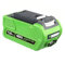 Batterie lithium 6000 mAh 20 cœurs for tondeuse à gazon et tronçonneuse électrique, charge rapide, 40 V. Compatible avec Greenworks 40V, 29472.(5000nah 1Pcs)