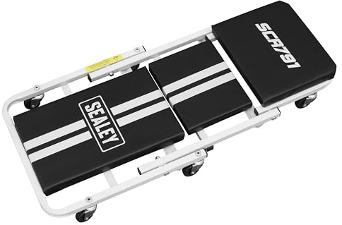 Sealey Compact Mechanic's Creeper/Seat - 6 Wheels - SCR791
