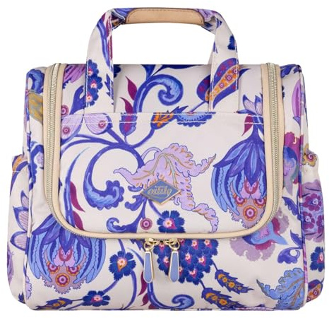Oilily Kosmetiktasche Cathy Travel Kit with Hook Shifting Sand beige