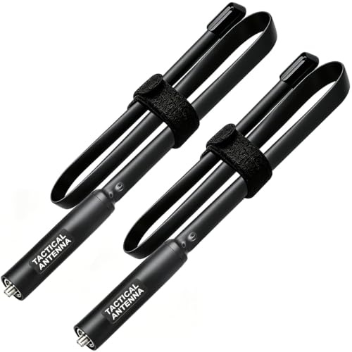 Baofeng Antena de radio Ham de largo alcance de 33.5 pulgadas, doble banda VHF UHF 144/430MHz, antena táctica para Baofeng UV-5R, BF-F8HP Pro, 5RM, AR-152 PRO, DM32, UV32, accesorios de radio, 2