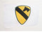 AZ FLAG - Drapeau 1re division de cavalerie des États-Unis - 45x30 cm - Pavillon 1St Us Cavalry Division 100% Polyester Avec Deux Cordelettes - 20g