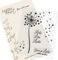 Karten-Kunst Clear Stamp-Set Stempel-Gummi Herz-Pusteblume