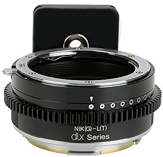 Fotodiox DLX Lens Mount Adapter Compatible with Nikon F-mount G-Type Lenses to Leica L-Mount Cameras