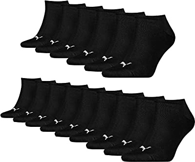 Puma Unisex Sportsocken Invisible 3er Pack, 251025