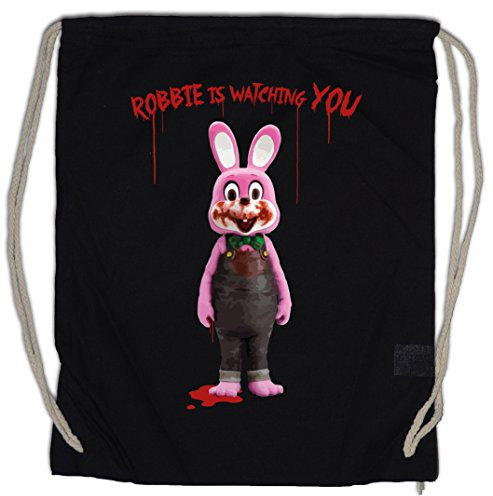 Urban Backwoods Robbie The Evil Rabbit Turnbeutel Sporttasche