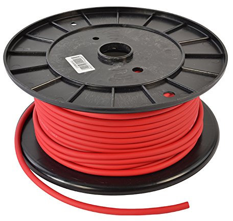 Microphone Cable, Low Noise, Flexible Red, 50m Roll