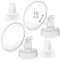 Maymom 19mm Flange and Duckbill Valve Compatible with Spectra S1 Spectra S2 Breastpump Not Original Spectra S2 Accessories Not Original Spectra Pump Parts Replace Spectra Duckbill Valve and Flange